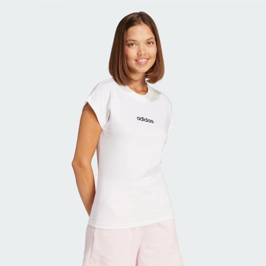 Camiseta Adidas Logo Linear - feminino