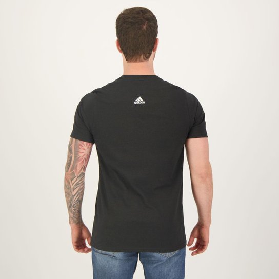 Camiseta Adidas Logo Linear II Preta