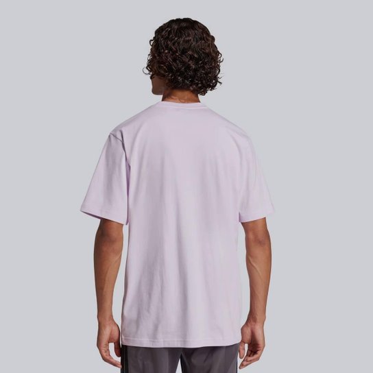 Camiseta Adidas Logo Linear Lilás