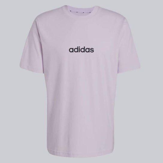 Camiseta Adidas Logo Linear Lilás