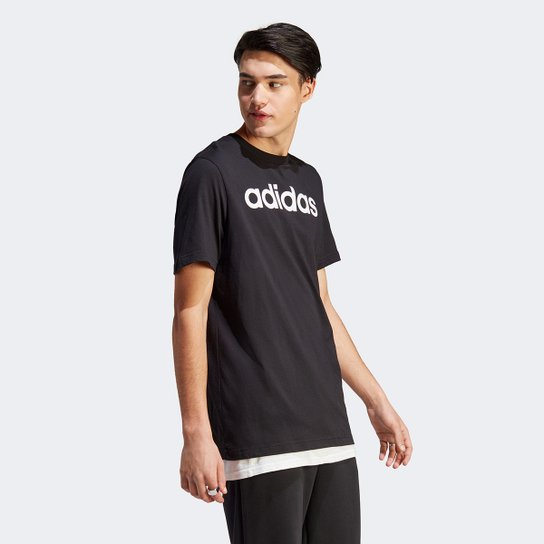 Camiseta Adidas Logo Linear Masculina