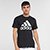 Camiseta Adidas Logo Masculina - Preto+Branco