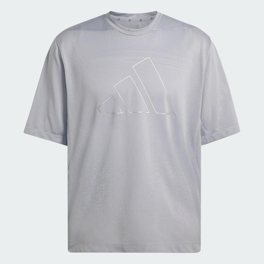 Camiseta Adidas Malha Elástica D4T Primelift Essentials Workout Masculina