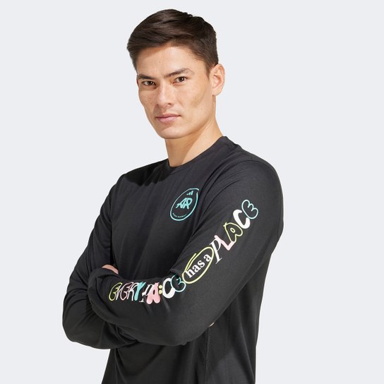 Camiseta Adidas Manga Longa Own The Run AR Unissex