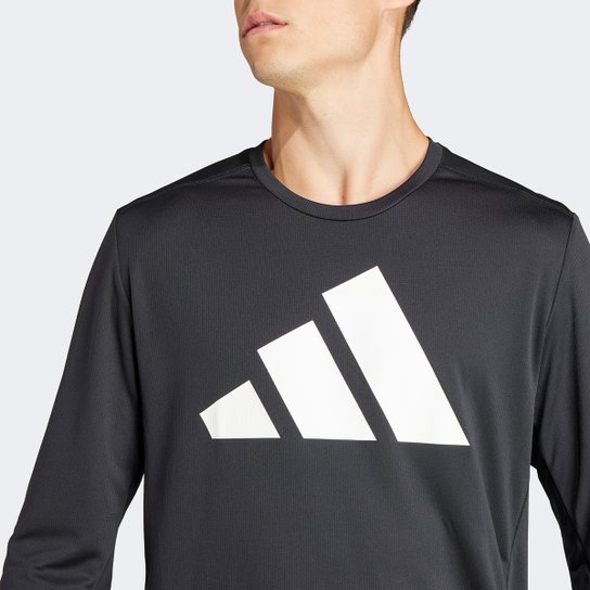 Camiseta Adidas Manga Longa Run It Masculina