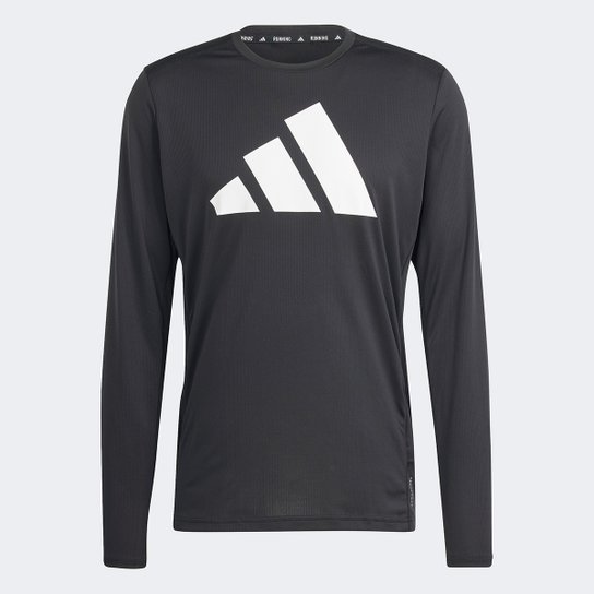 Camiseta Adidas Manga Longa Run It Masculina
