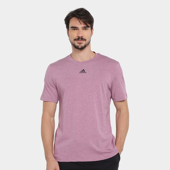 Camiseta Adidas Mescla Logo Masculina