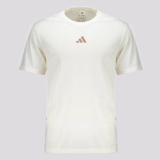 Camiseta Adidas One Rept a Time Off-White
