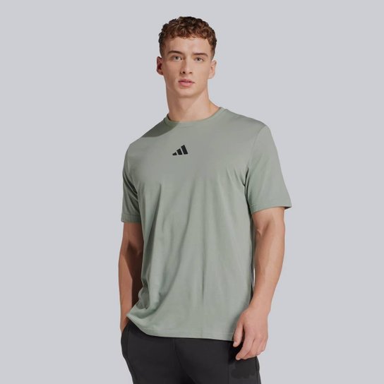 Camiseta Adidas One Rept a Time Verde