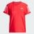 CAMISETA ADIDAS OWN THE RUN BASE FEMININA VERMELHO E BRANCO PP - Vermelho+Branco
