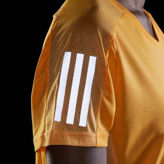 Camiseta Adidas Own The Run Feminina - Laranja