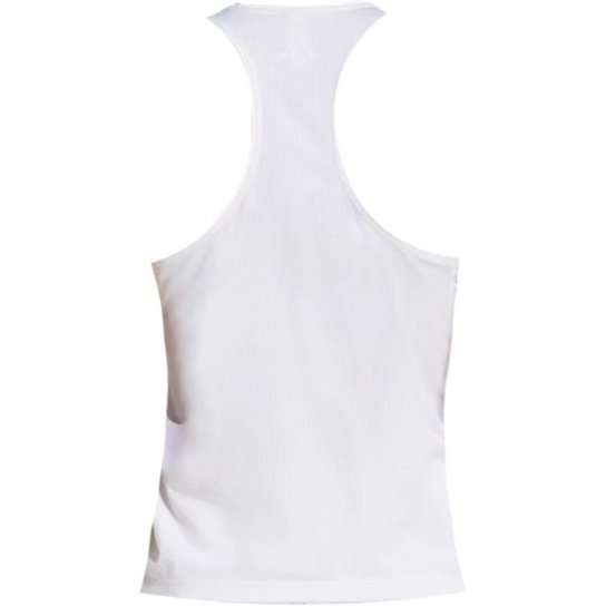 Camiseta Adidas Regata Tênis Club Branca Feminina