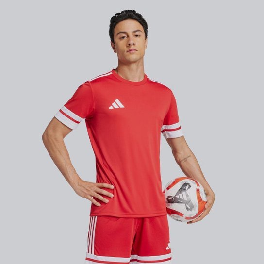 Camiseta Adidas Squadra 25 Vermelha