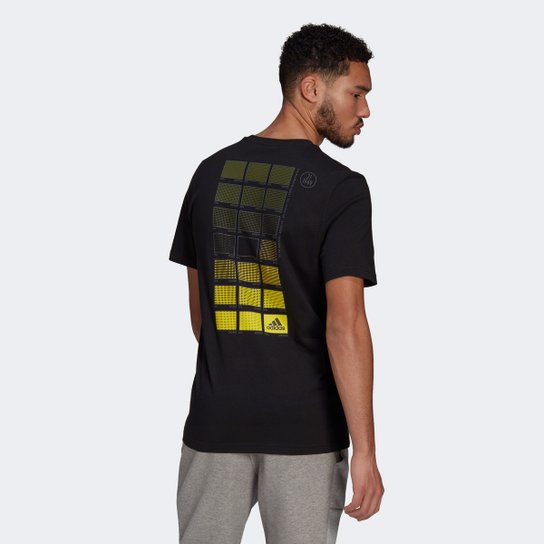 Camiseta Adidas Tech Grade Masculina - Preto