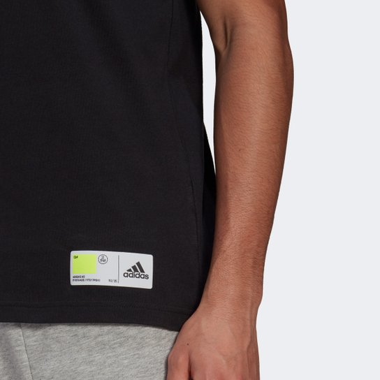 Camiseta Adidas Tech Grade Masculina - Preto