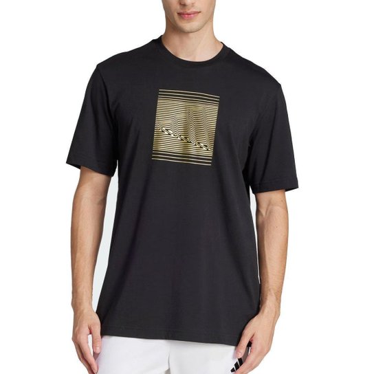 Camiseta Adidas Tech Metallic Masculina