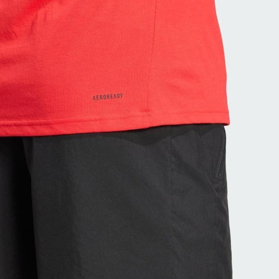 Camiseta Adidas Treino Manga Curta Logo Masculina