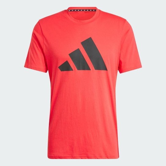 Camiseta Adidas Treino Manga Curta Logo Masculina