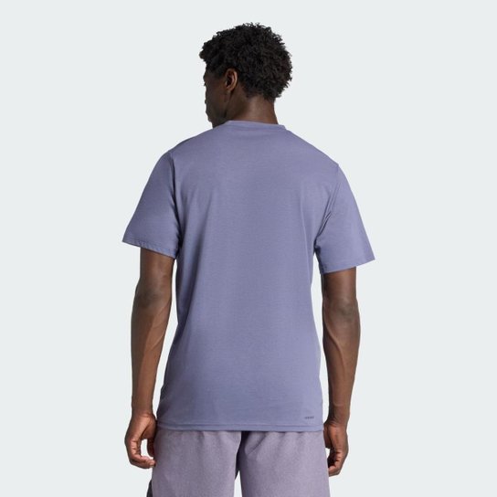 Camiseta Adidas Treino Manga Curta Logo Masculina