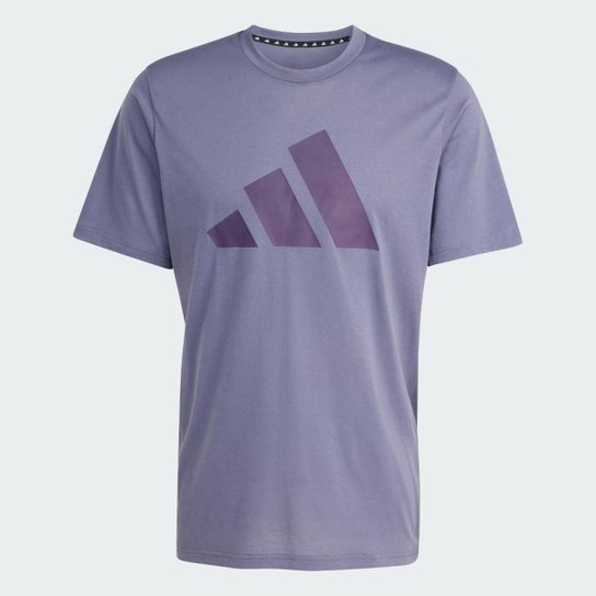 Camiseta Adidas Treino Manga Curta Logo Masculina