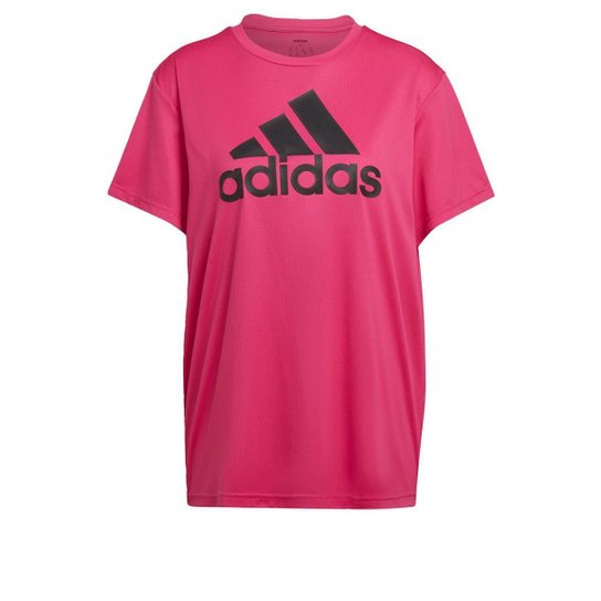 Camiseta AEROREADY Designed To Move Boyfriend-Rosa Adidas