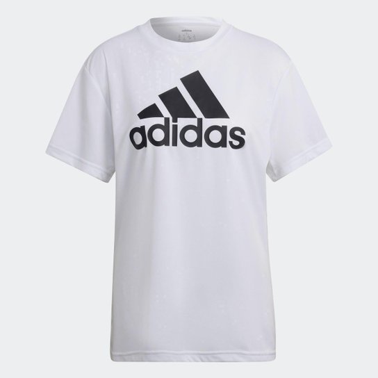 Camiseta AEROREADY Designed To Move Boyfriend-Rosa Adidas