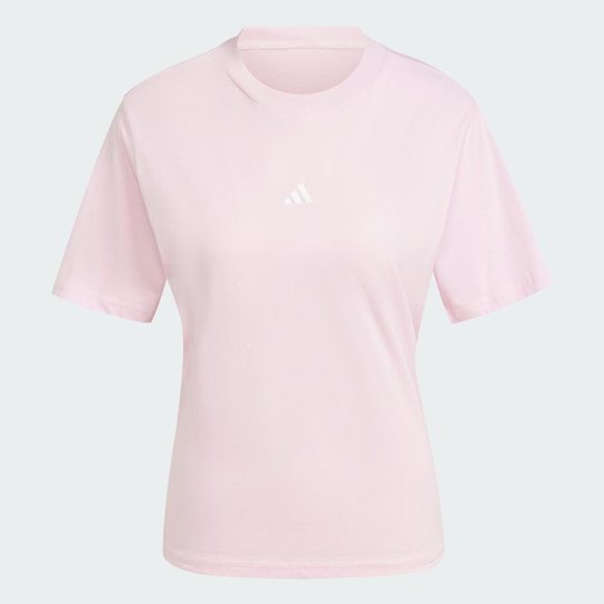 Camiseta Algodão Essentials Small Logo Adidas Feminina