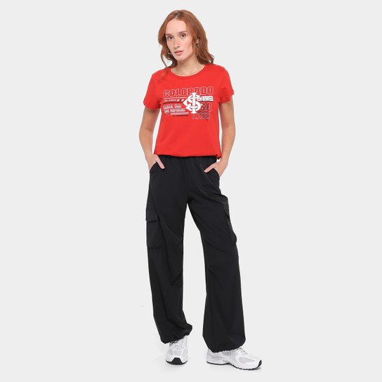 Camiseta Baby Internacional Clássica Feminina