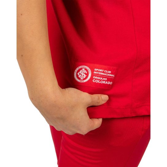 Camiseta Baby Look Internacional Paixão da Torcida Feminina