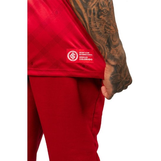 Camiseta Esportiva Masculina Internacional Oficial Torcedor