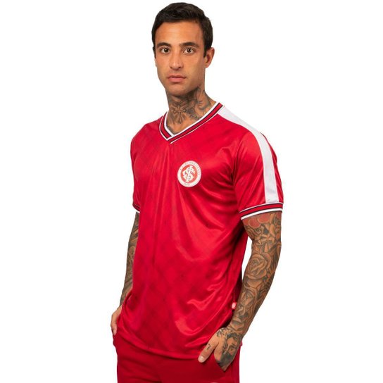 Camiseta Esportiva Masculina Internacional Oficial Torcedor