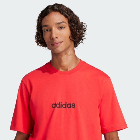 Camiseta Essentials Linear Single Jersey Adidas