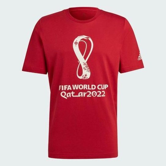 Camiseta Estampada Copa Fifa 2022™ Adidas - HD6366