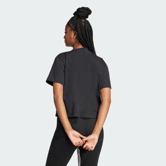 Camiseta Estampada Dance Adidas Feminina