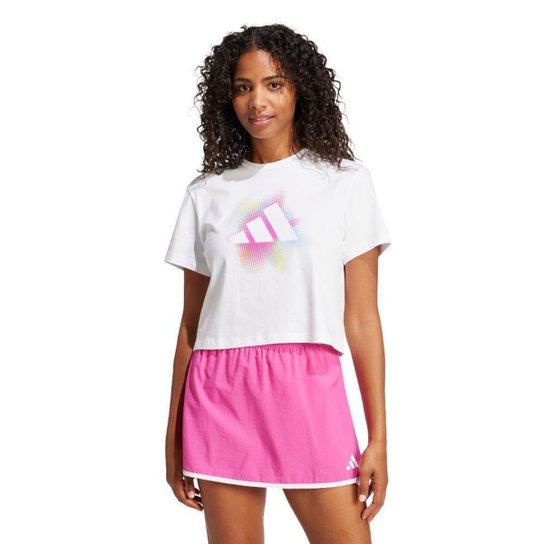 Camiseta Estampada Dance Adidas Feminina