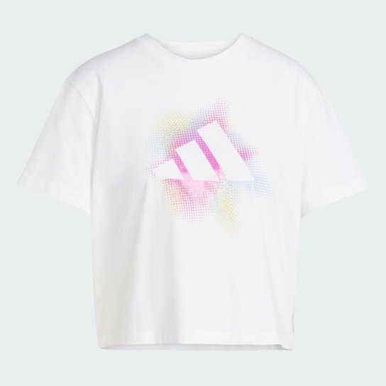 Camiseta Estampada Dance Adidas Feminina