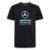 Camiseta Estampada Mercedes - Amg Petronas Formula 1 Team Dna Adidas - Preto