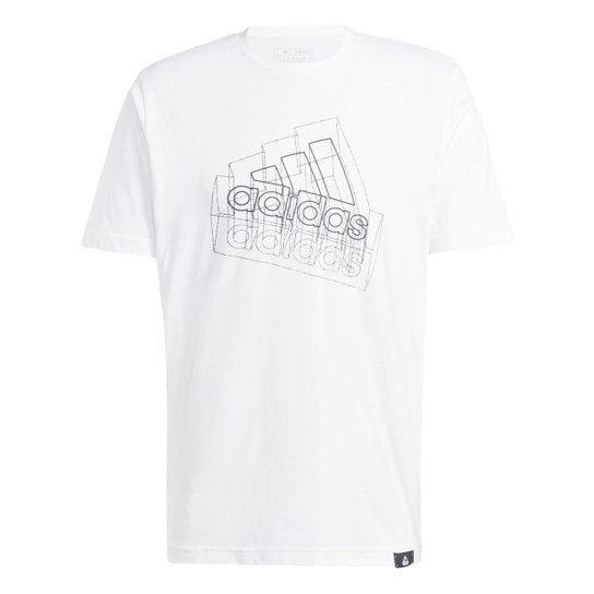 Camiseta Estampada Tech Badge of Sport Adidas