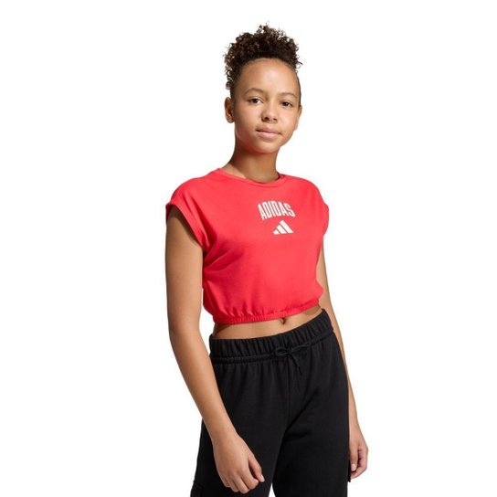 Camiseta Infantil Adidas Seasonals Collegiate Typography