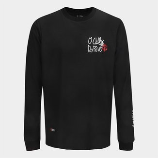 Camiseta Internacional 1909 Clube Do Povo Manga Longa Masculina