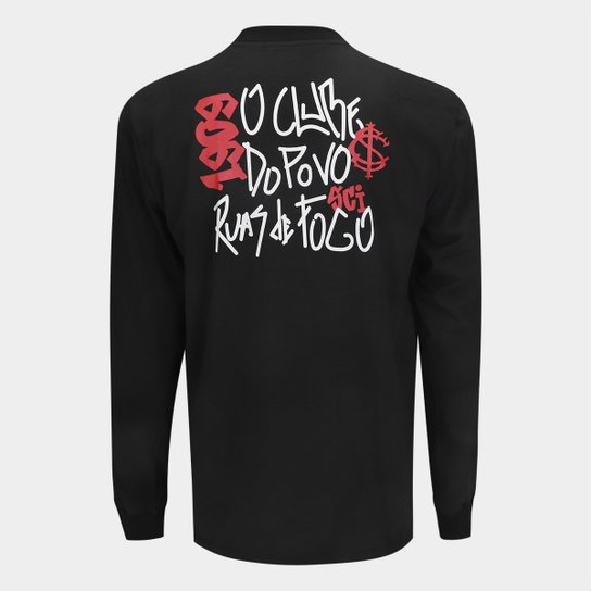 Camiseta Internacional 1909 Clube Do Povo Manga Longa Masculina