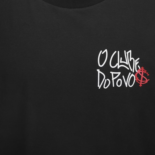 Camiseta Internacional 1909 Clube Do Povo Manga Longa Masculina
