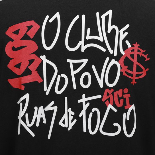 Camiseta Internacional 1909 Clube Do Povo Manga Longa Masculina