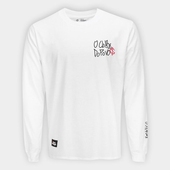 Camiseta Internacional 1909 Clube Do Povo Manga Longa Masculina