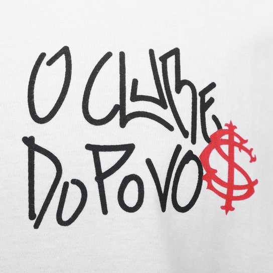 Camiseta Internacional 1909 Clube Do Povo Manga Longa Masculina