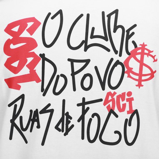 Camiseta Internacional 1909 Clube Do Povo Manga Longa Masculina