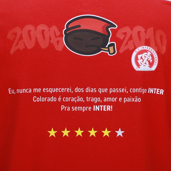 Camiseta Internacional 2006 - 2010 Masculina