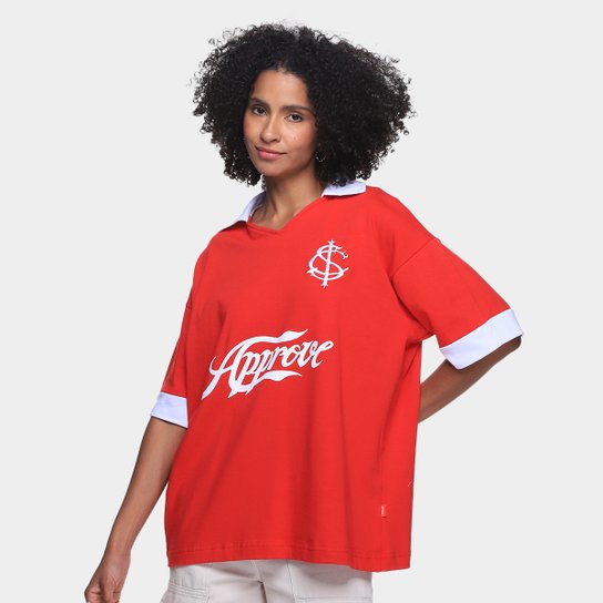 Camiseta Internacional Approve Huge Polo Retro