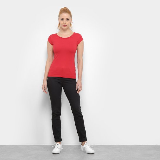 Camiseta Internacional Blanks Feminina