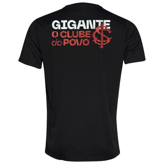 Camiseta Internacional Casual 1909 Clube Do Povo Preta Masculina